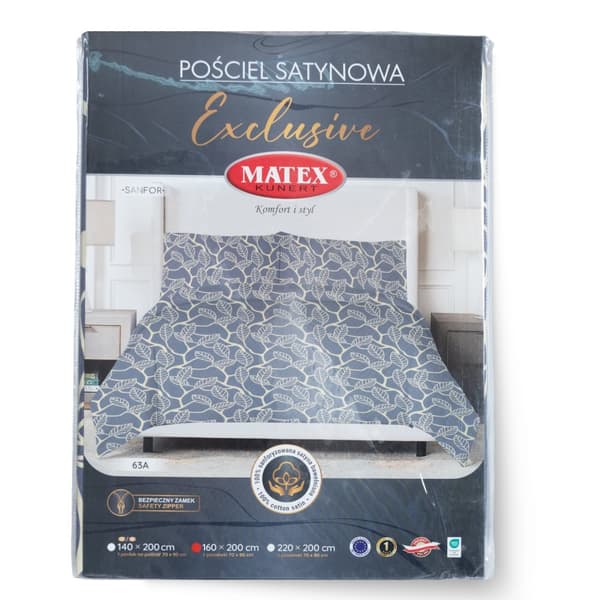 Satiiniset vuodevaatteet EXCLUSIVE CZ (140x200-1,70x90-1) MATEX