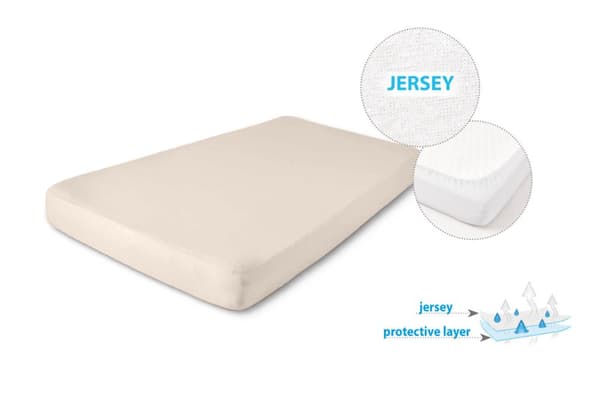 Hygiejnepude Gennemsigtig JERSEY 90x200x20