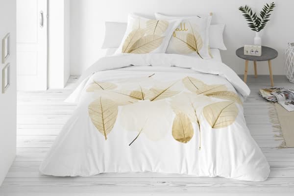 Bomuld satin sengetøj polske blomster PRESTIGE_18 160x200 +2x70x80 MATEX