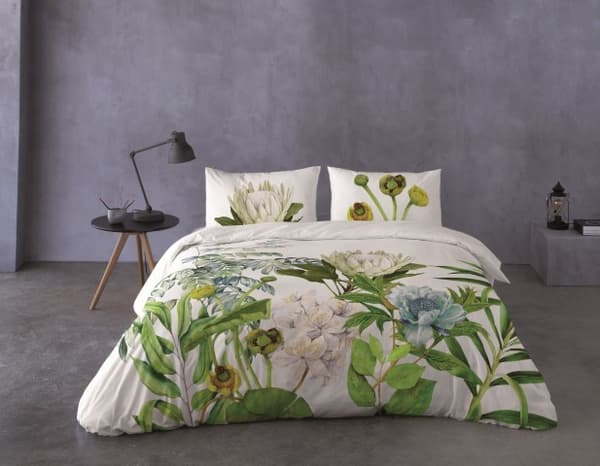 Sängkläder i bomull satin polska blommor PRESTIGE_09 220x200 +2x70x80 MATEX