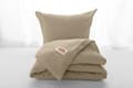 Pikkukuva 7 / 10: Puuvillaiset vuodevaatteet MUSLIN beige_17 (220x200-1,70x80-2) MATEX
