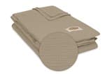 Puuvillaiset vuodevaatteet MUSLIN beige_17 (220x200-1,70x80-2) MATEX
