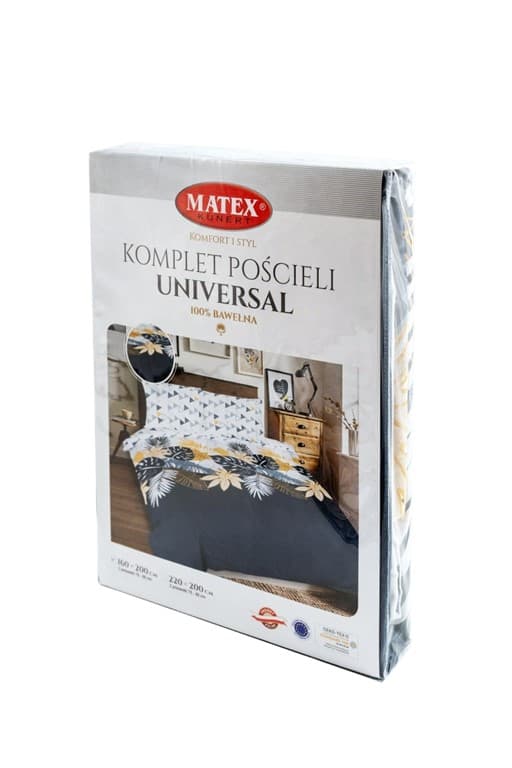 Bomuldssengetøj UNIVERSAL (160x200-1,70x80-2)