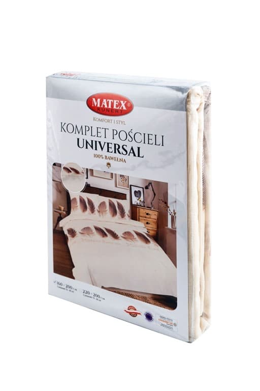 Bomuldssengetøj UNIVERSAL (160x200-1,70x80-2)