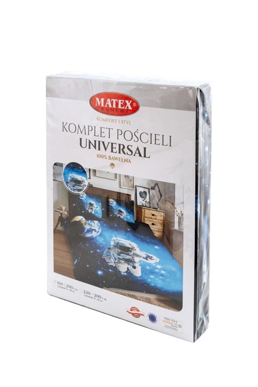Bomuldssengetøj UNIVERSAL (160x200-1,70x80-2)