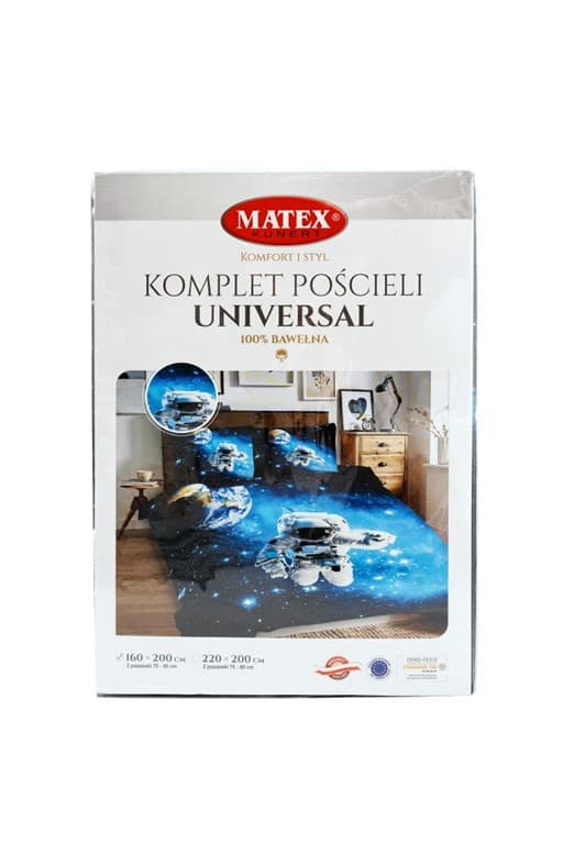 UNIVERSAL puuvillavuodevaatteet (220x200-1,70x80-2)