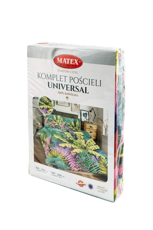 UNIVERSAL bomuldssengetøj (220x200-1,70x80-2)