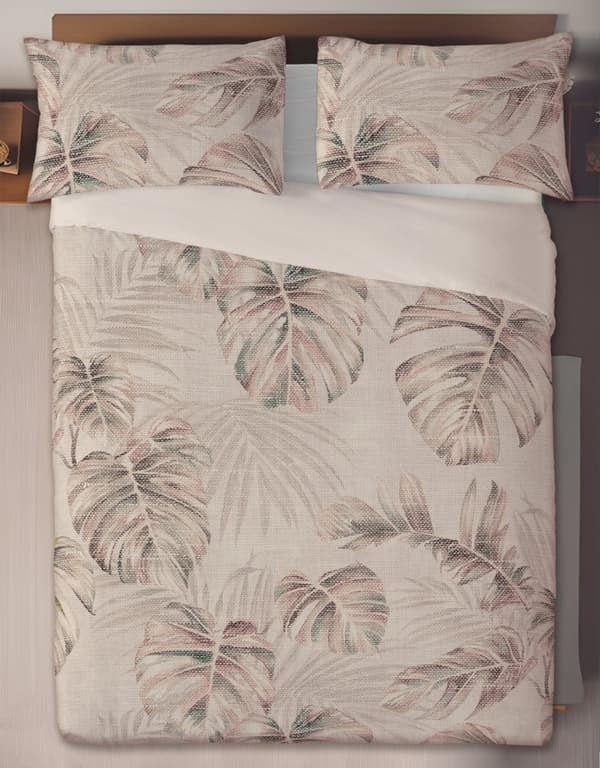Sengetøj i linned LINEN print (220x200+30-1,70x80+20-2)