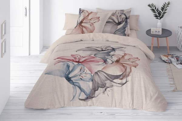 Sengetøj i linned LINEN print (220x200+30-1,70x80+20-2)