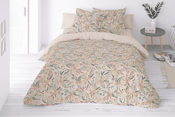 Sengetøj i linned LINEN print (220x200+30-1,70x80+20-2)
