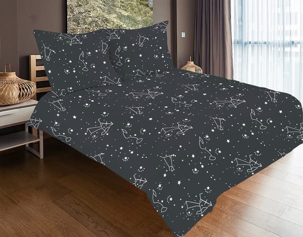 EXKLUSIVT sängkläder i satin (160x200-1,70x80-2)