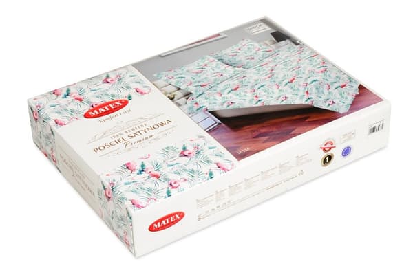 PREMIUM satin sengetøj (140x200-1,70x80-1)