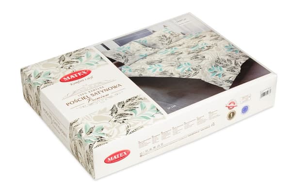 PREMIUM satin sengetøj (160x200-1,70x80-2)