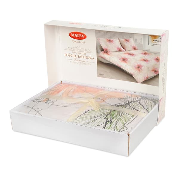 PREMIUM sängkläder i satin (160x200-1,70x80-2)