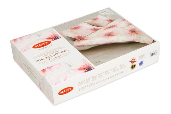 PREMIUM satiiniset vuodevaatteet (220x200-1,70x80-2)