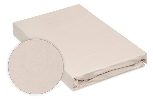 BAMBU påslakan 130x190, 140x200x20, beige_15, MATEX