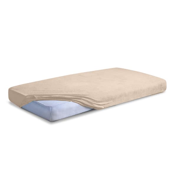 FROTTE CLASSIC istuva lakana 110x190, 120x200x20 tumma beige_16 MATEX