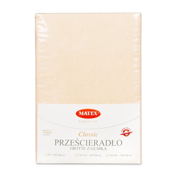 FROTTE CLASSIC -levy 130x190, 140x200x20, beige_15, MATEX