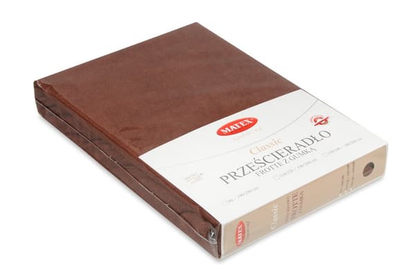 FROTTE CLASSIC -levy 130x190, 140x200x20, ruskea_18, MATEX