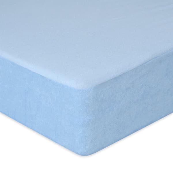 FROTTE CLASSIC dæklag 150x190, 160x200x20, lyseblå_24, MATEX
