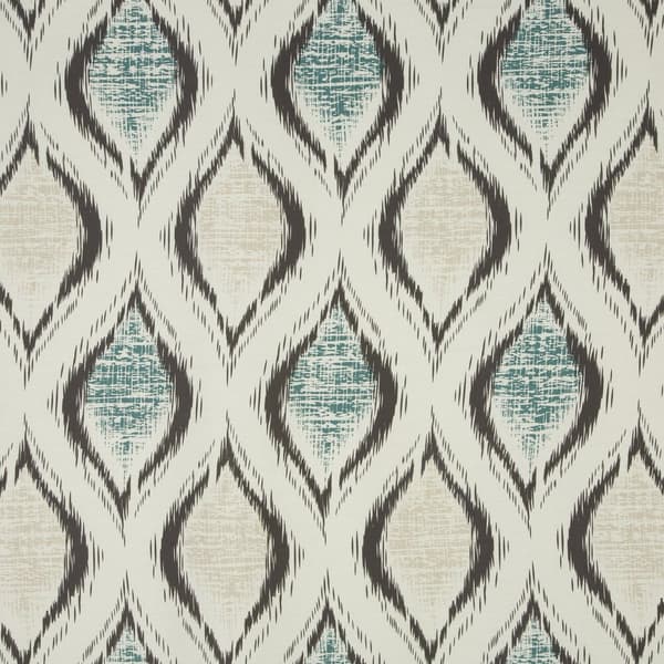 Satin sengetøj FORÅR 160x200 Eurofirany beige cremegrøn geometri etno