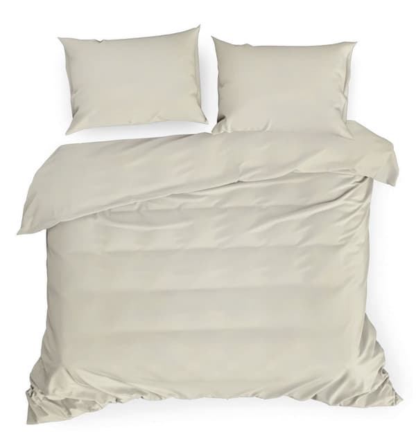 Satin sengetøj NOVA3 160x200 Eurofirany beige