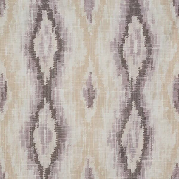 NIKA satin sängkläder 200x220 Eurofirany beige sand stål geometri etno