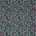 Pikkukuva 3 / 8: Puuvillaiset vuodevaatteet ESPRIT 200x220 Eurofirany pullo vihreä geometrinen heitto