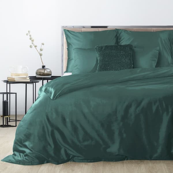 Satin sengetøj NOVA3 140x200 Eurofirany grøn