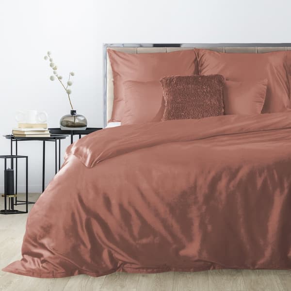Satin sängkläder NOVA3 180x200 Eurofirany marsala
