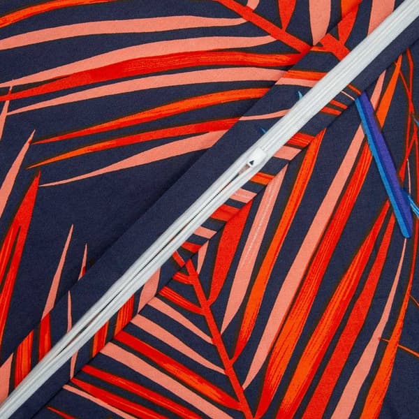 Sängkläder i bomull satin SATYNLOVE 180x200 Darymex palmer marinblå röd