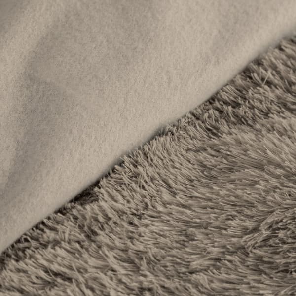 Sengetøj TIFFANY 160x200 Design91 beige med pelsstruktur