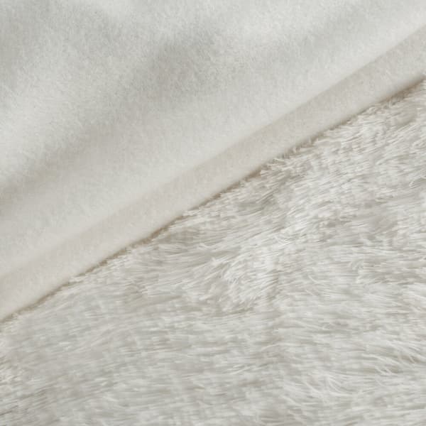 TIFFANY 200x220 Design91 sengesæt, creme, pelsstruktur