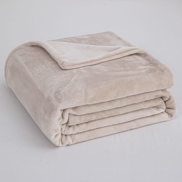 Mikrofibersängkläder TEDDY Mysig 200x220 beige