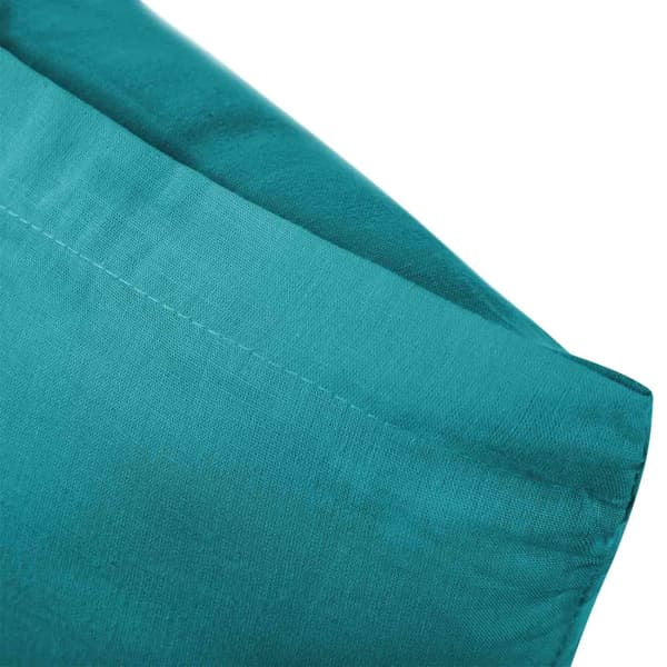 SIMPLY puuvillavuodevaatteet 180x200 tumma turkoosi