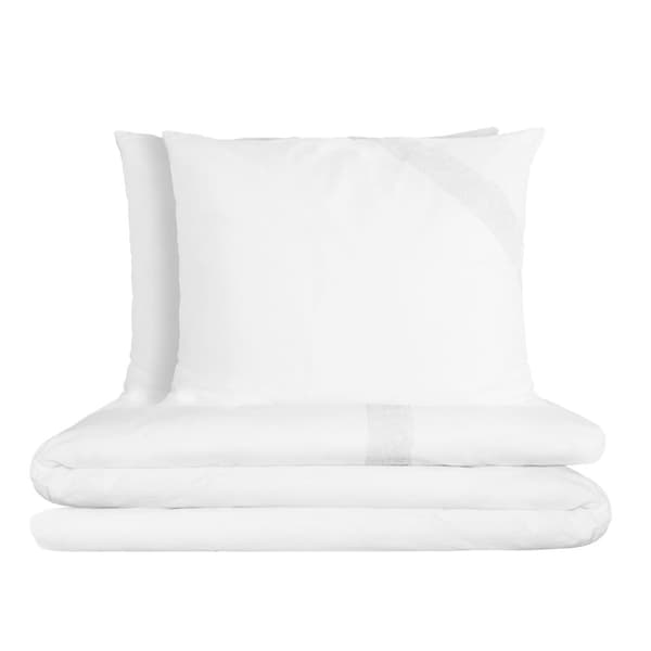 Bomull Retro Sängkläder 160x200 Vit med Spets Maxi