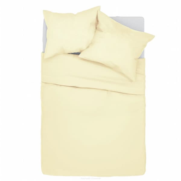 SIMPLY puuvillavuodevaatteet 180x200 kerma