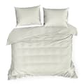 Miniatyrbillede 2 af 6: Satin sengetøj VERA 200x220 Eurofirany creme stribet