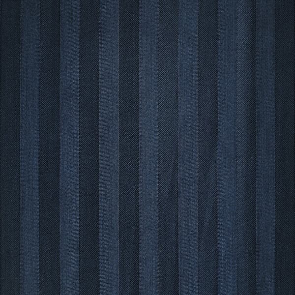 Satin sängkläder VERA 200x220 Eurofirany marinblå randig