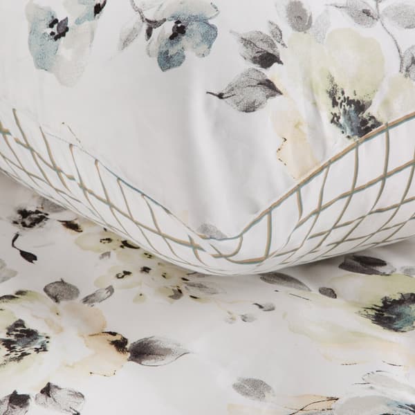 Satin sengetøj SPRING 220x200 Eurofirany hvid