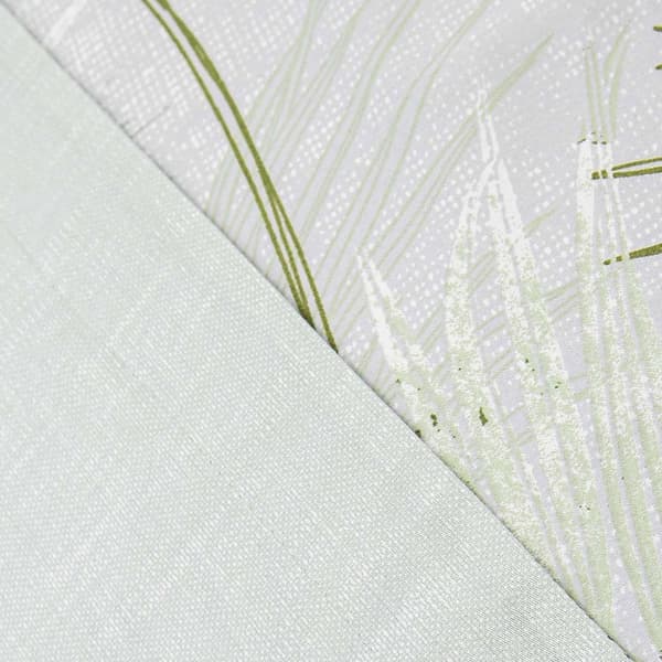 Sängkläder i bomull satin PALMIRO 200x220 gröna blad