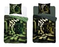 Pikkukuva 2 / 7: Pimeässä hohtava vuodevaate 140x200 pikseliä Tunnel-pelin faneille
