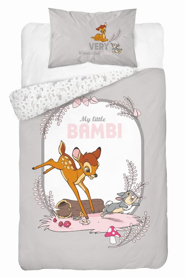 Bomullssängkläder DISNEY BAMBI 100x135 B3312B