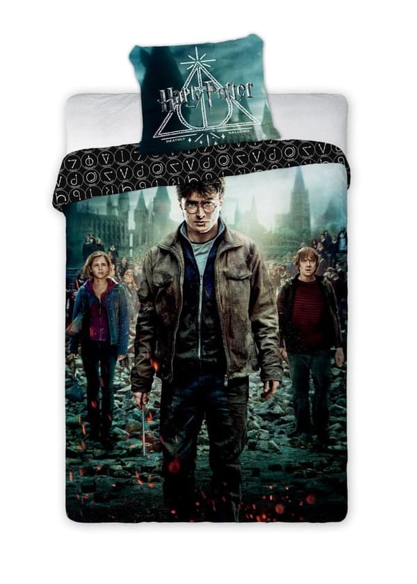 Barnsängkläder 140x200 Harry Potter Trollkarl