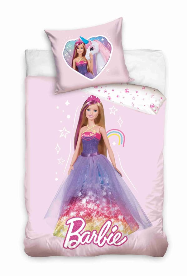 Babysängkläder 100x135 + 40x60 Barbie Prinsessa