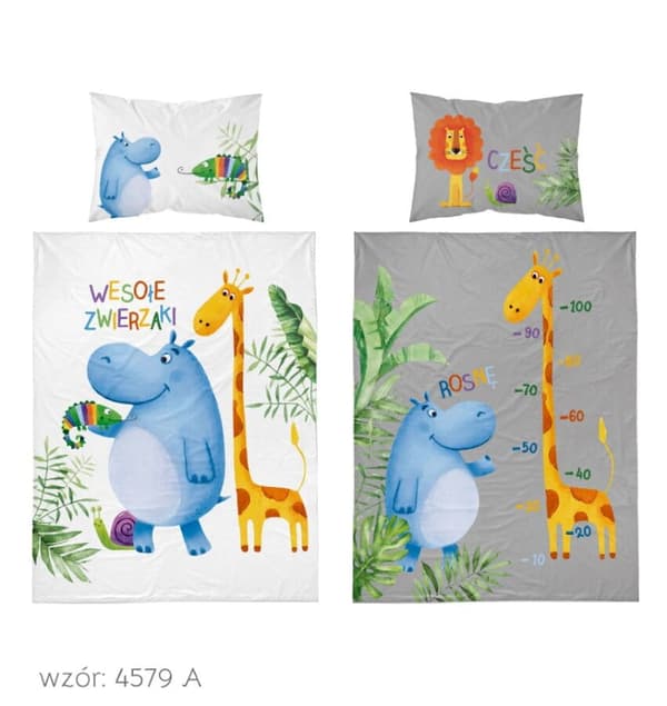 Babysängkläder 90x120 Safari BOMULL