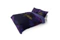 Miniatyrbillede 6 af 9: Hollandsk sengetøj 220x200 Amore Lilla blade Hollandsk violet