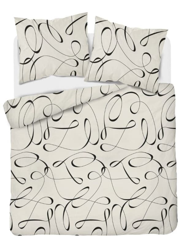 Satin Sengetøj 160x200 Moderne Lys