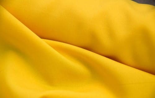 Tyg Stretch Gul Polyester