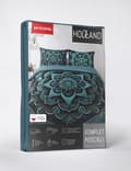 Pikkukuva 7 / 7: Hollantilainen vuodevaate 220x200 Mandala turkoosi koriste Hollanti